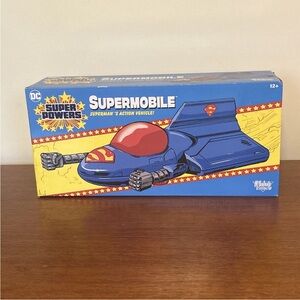 DC Super Powers Supermobile Superman's Action Vehicle McFarlane Toys 2022 New